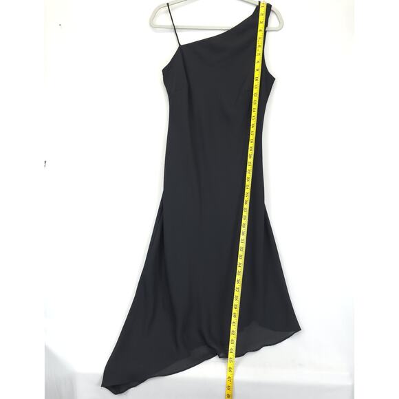 Rabbit Rabbit Designs Dress Women 10 One Shoulder Asymmetrical Hem Gown USA - Picture 3 of 10